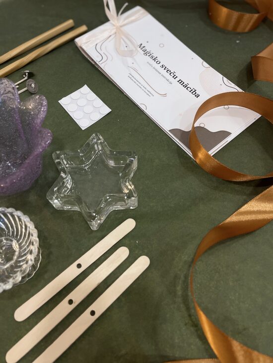 KOMPLEKTS Maģisko sveču liešanai