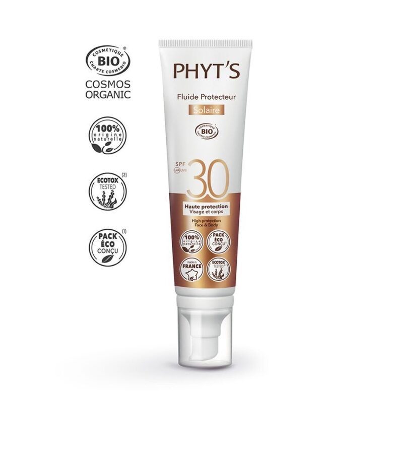 PHYT'S - Sun Protection Fluid SPF 30 | Saules aizsardzības līdzeklis SPF 30, 100mL