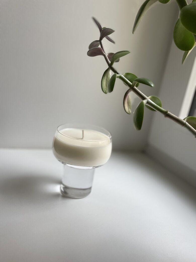 Sojas vaska svece Pamela