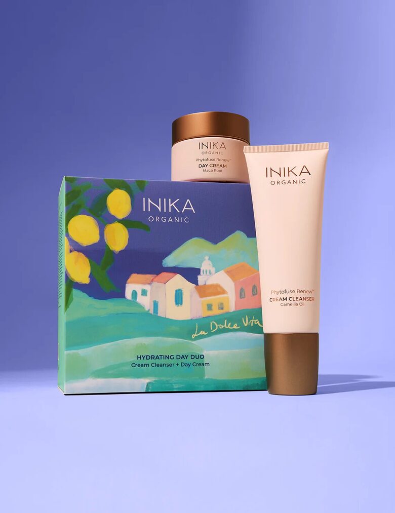 INIKA Organic Hydrating Day Duo | Mitrinošs komplekts dienai
