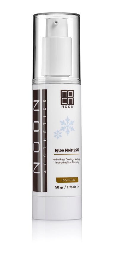 NOON AESTHETICS Igloo Moist 24/7 | Augstas kvalitātes mitrinošs, nomierinošs krēms, 50 gr