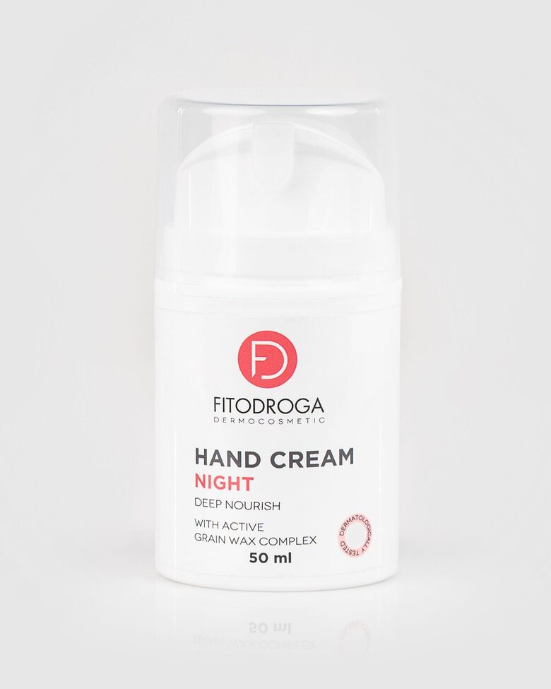 FITODROGA - Hand Cream Night. Deep Nourish. | Barojošs nakts roku krēms, 50 mL
