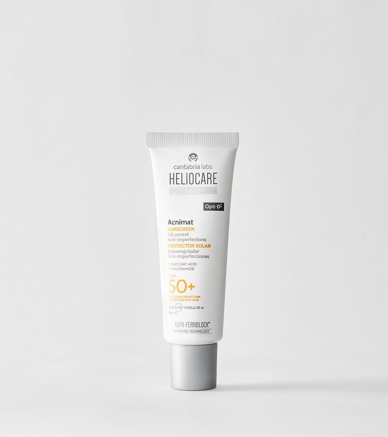 HELIOCARE 360 - Acnimat SPF50+ | Saules aizsargkrēms taukainai ādai, 50mL
