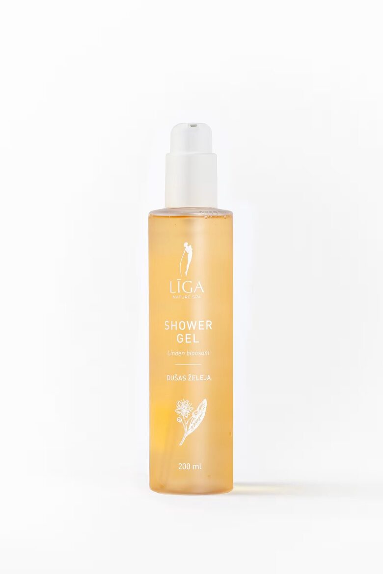 LĪGA NATURE SPA – Dušas želeja Liepu ziedi, 200 mL