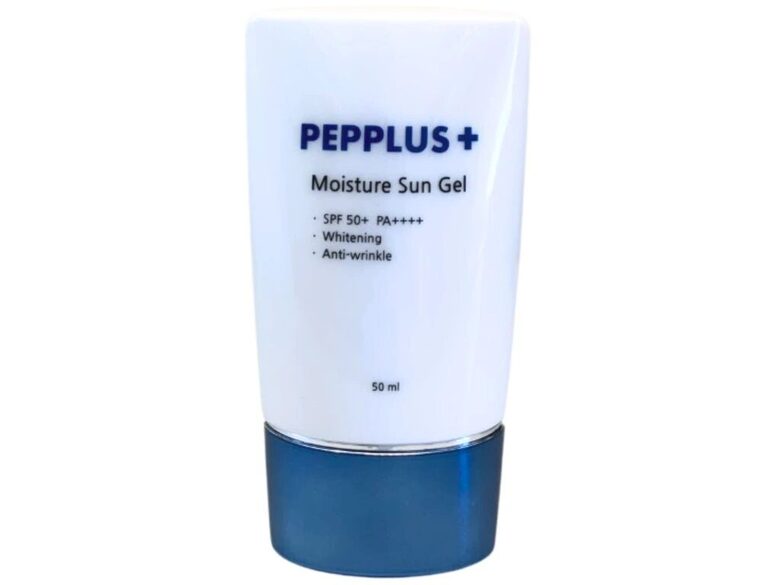 PEPPLUS+ MOISTURE SUN GEL SPF50+, PA++++ | Mitrinošs saules aizsardzības krēms, 50 ml