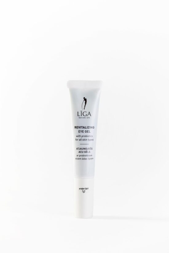 LĪGA NATURE SPA - Revitalizing eye gel with probiotics | Atjaunojošs acu gēls ar probiotiķiem, 15 mL