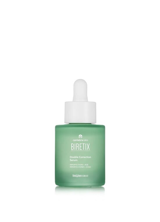 BIRETIX- Double Correction Serum | Divkāršas iedarbības serums nobriedušai ādai ar akni, 30 mL