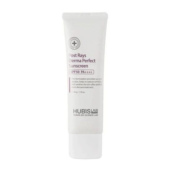 HUBISLAB – Post Rays Derma Perfect Sunscreen | SPF50 PA++++ krēms, 50g