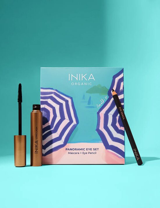 INIKA Organic Panoramic Eye Set | Dāvanu komplekts izteiksmīgām acīm