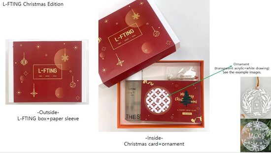 THESERA L-fting Holidays Kit | L-Liftinga Dāvanu komplekts, 3 produkti