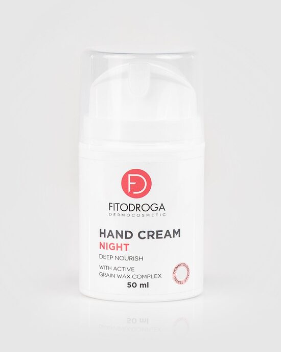 FITODROGA - Hand Cream Night. Deep Nourish. | Barojošs nakts roku krēms, 50 mL
