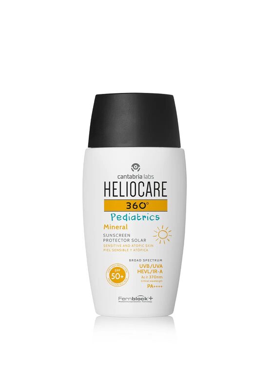 Heliocare 360 - Pediatrics Mineral SPF 50+ | Minerālais saules krēms bērniem ar jutīgu un atopisku ādu, 50mL