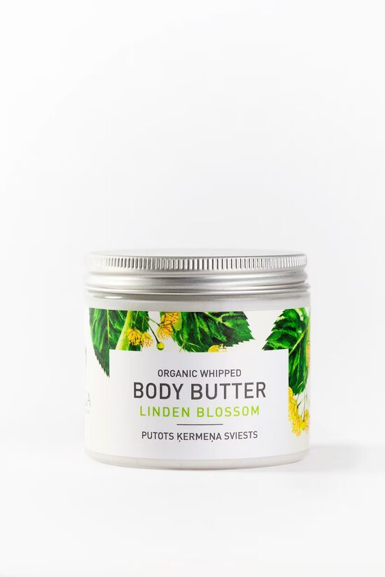 LĪGA NATURE SPA Putots ķermeņa sviests Liepu ziedi, 100 g