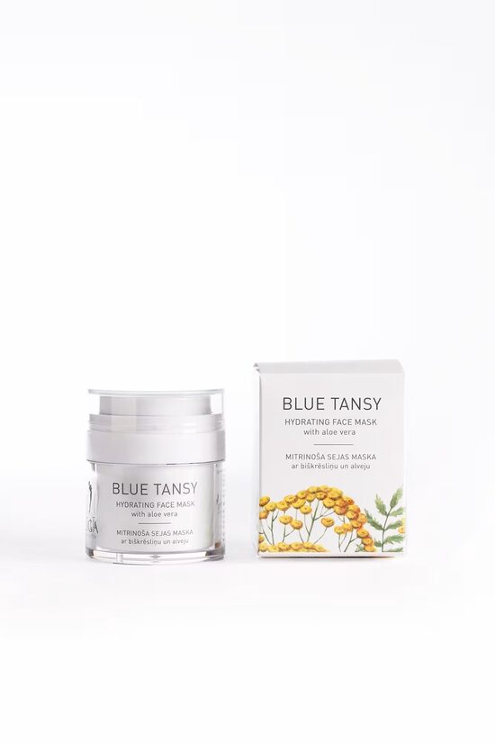 LĪGA NATURE SPA - Blue Tansy Hydrating face mask | Mitrinoša sejas maska ar biškrēsliņu, 50mL