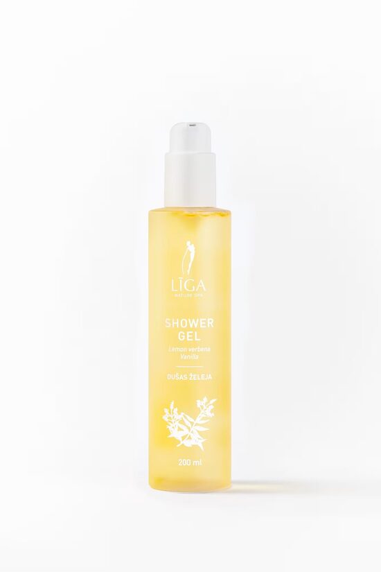 LĪGA NATURE SPA – Dušas želeja Citronverbena/Vaniļa, 200 mL