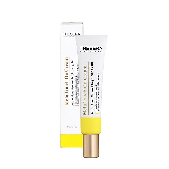 THESERA – Mela Touch On Cream | Izgaismojošs krēms pigmentācijas mazināšanai, 20mL