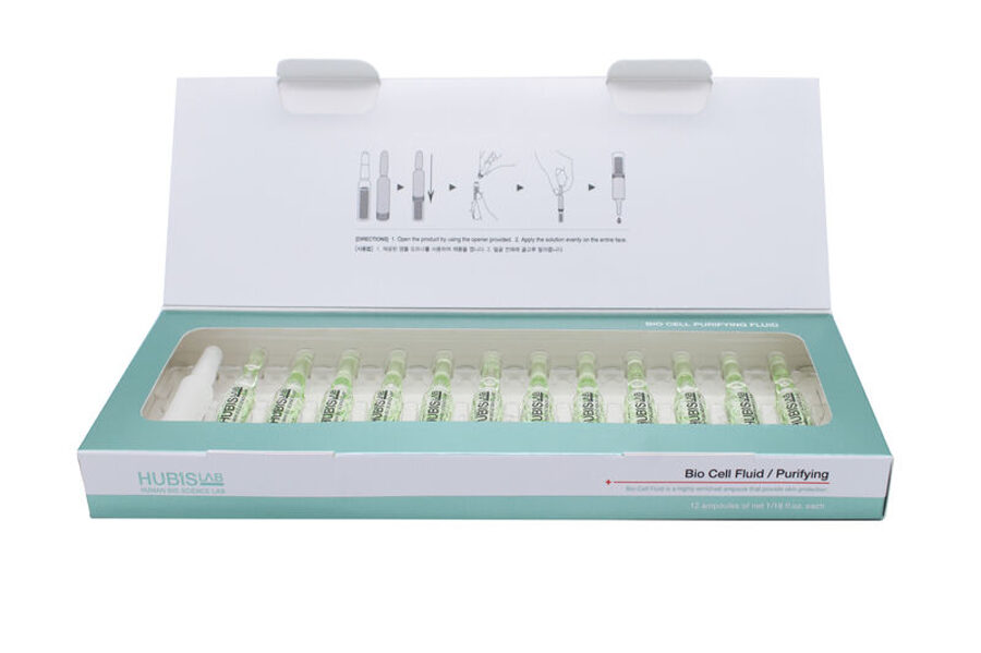 HUBISLAB Bio Cell Purifying Fluid | Attīrošas Ampulas, 12x2 ml