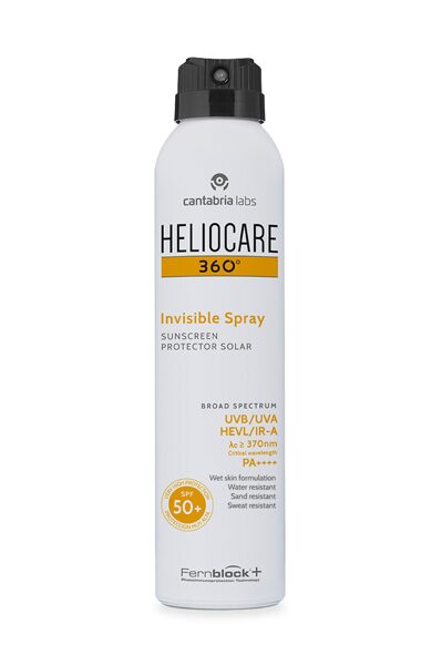 HELIOCARE 360° INVISIBLE SPRAY SPF50+ | Sauļošanās aerosols ar neredzamu SPF50+ filtru, 200 ml