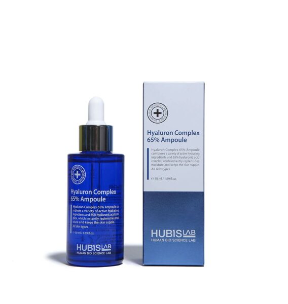 HUBISLAB Hyaluronic Acid Complex 65% Ampoule | Hialuronskābes Komplekss 65% Ampula, 50ml