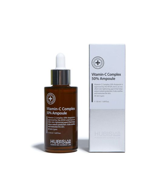 HUBISLAB Vitamin- C Complex 50% Ampoule | C- Vitamīna Kompleksa 50% Ampula 50ml