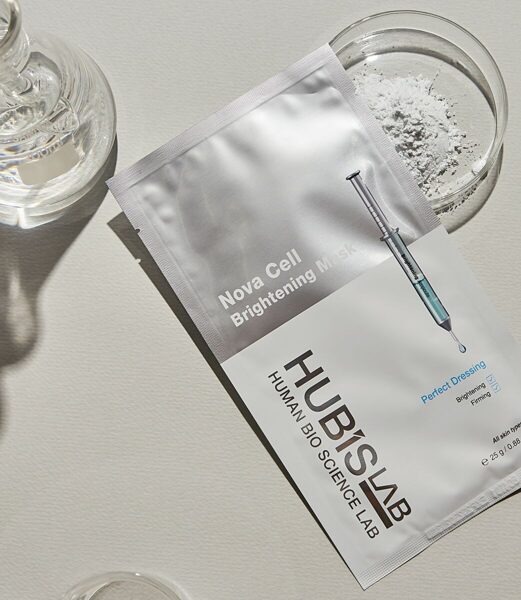 HUBISLAB e+ Epiderma Nova Cell Brightening Mask | Izgaismojoša auduma maska