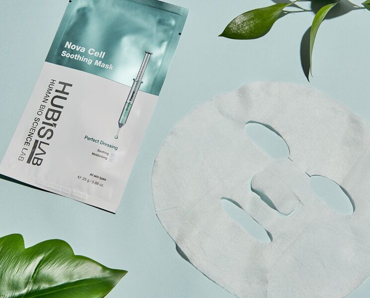 HUBISLAB e+ Epiderma Nova Cell Soothing Mask | Nomierinoša auduma maska