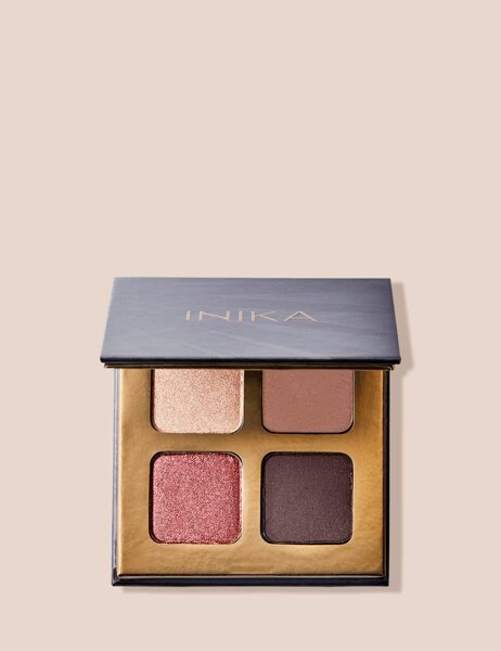 INIKA ORGANIC QUAD EYESHADOW PALETTE | Acu ēnu palete - Flowers, 5g