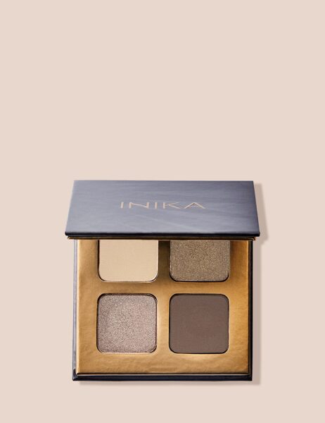 INIKA ORGANIC QUAD EYESHADOW PALETTE | Acu ēnu palete - Wind, 5g