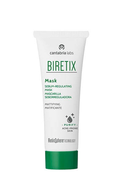 BIRETIX MASK | sejas maska taukainai ādai, 25 ml