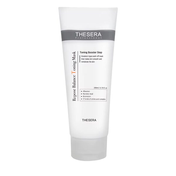 THESERA REPOSE BALANCE TONING MASK | Tonizējoša maska ar enzīmiem, 200ml